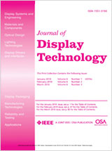 IEEE Optica Publishing Group Journal of Display Technology 1
